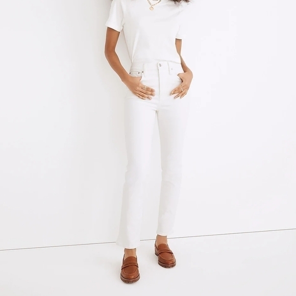 Madewell The Perfect Vintage Jean in True White size 31 NWT ND501 - Picture 2 of 13
